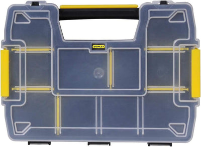 Stanley FatMax Rollende Werkstatt aus Metall-Kunststoff 1-95-622 & Sortmaster Doppelorganizer Werkze