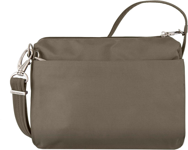 Travelon Damen Klassische Crossbody-Tasche mit Diebstahlschutz, klein Reisetaschen, Einheitsgrösse M
