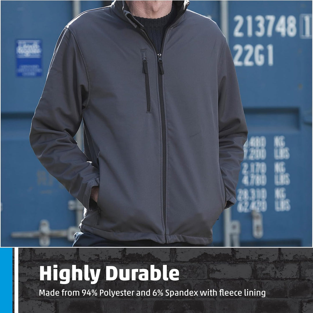 Softshell-Jacke 204 Selkirk von Fortress, schwarz, 204, Small S Schwarz, S Schwarz