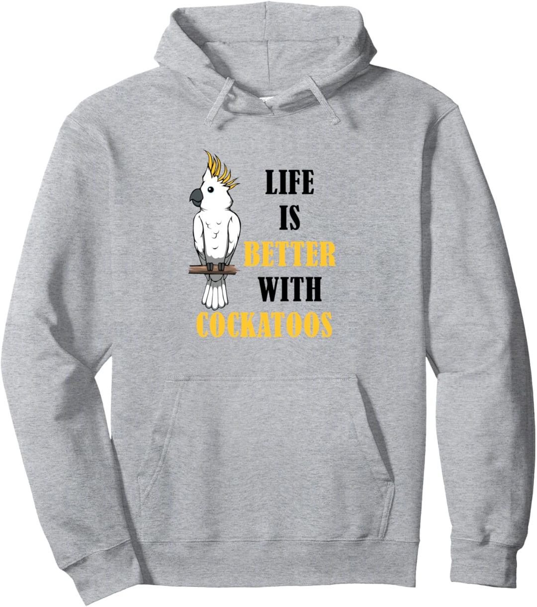 Niedlicher Sittich Nymphensittich Lustiger Kakadu Pullover Hoodie