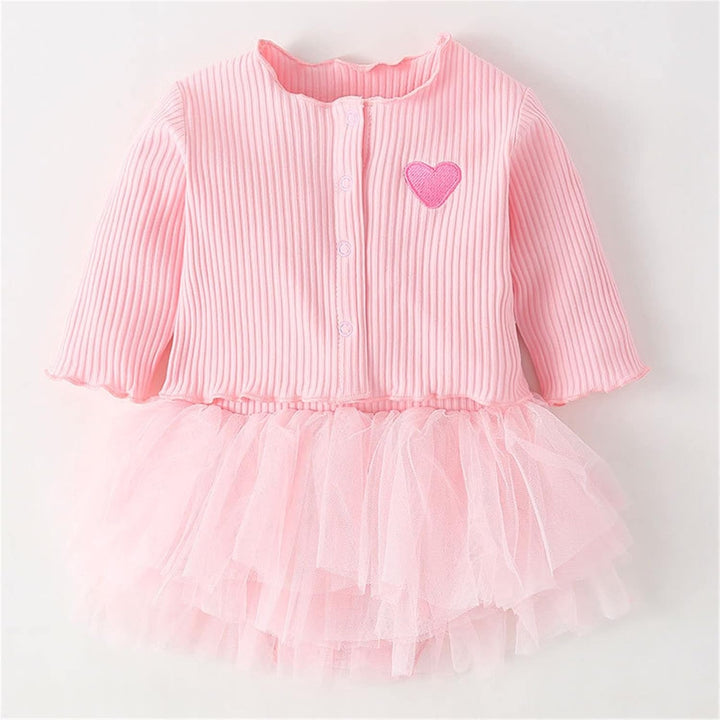 3959-Babys Neugeborenes Mädchen Jungen Stricken Gerippt Solide Frühling Winter Langarm Strickjacke S