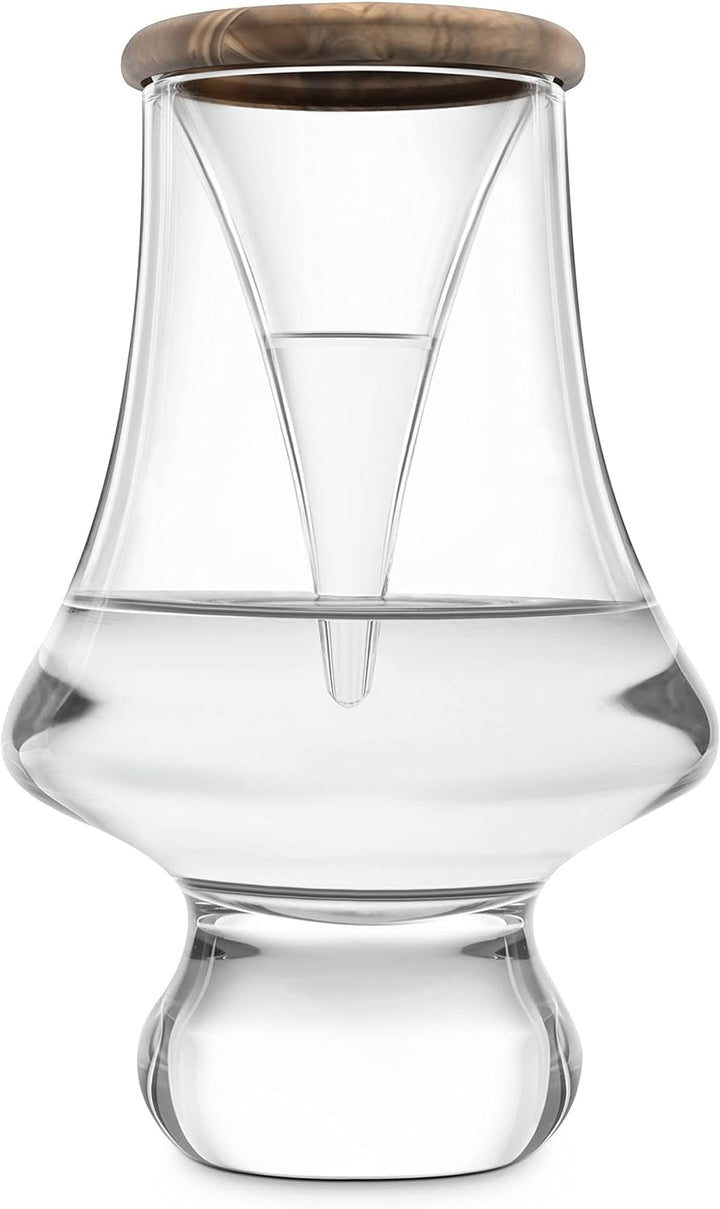 Final Touch Whiskey-Tropfen-Set, Wassertropfen und Glas