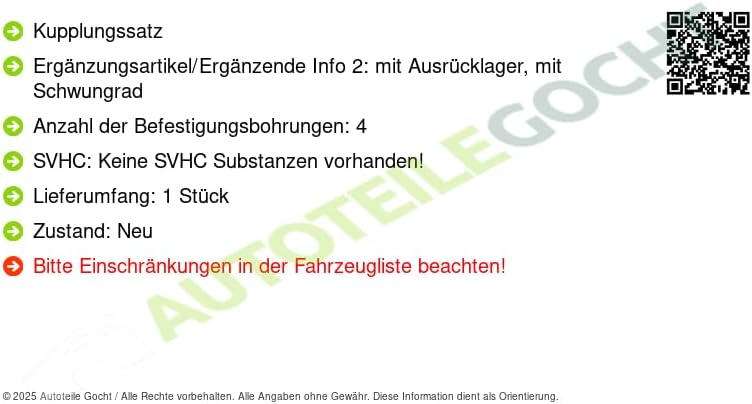 LuK 601 0003 00 Kupplungssatz