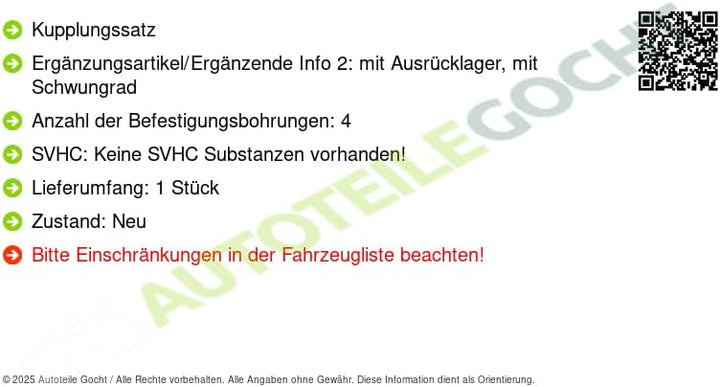 LuK 601 0003 00 Kupplungssatz