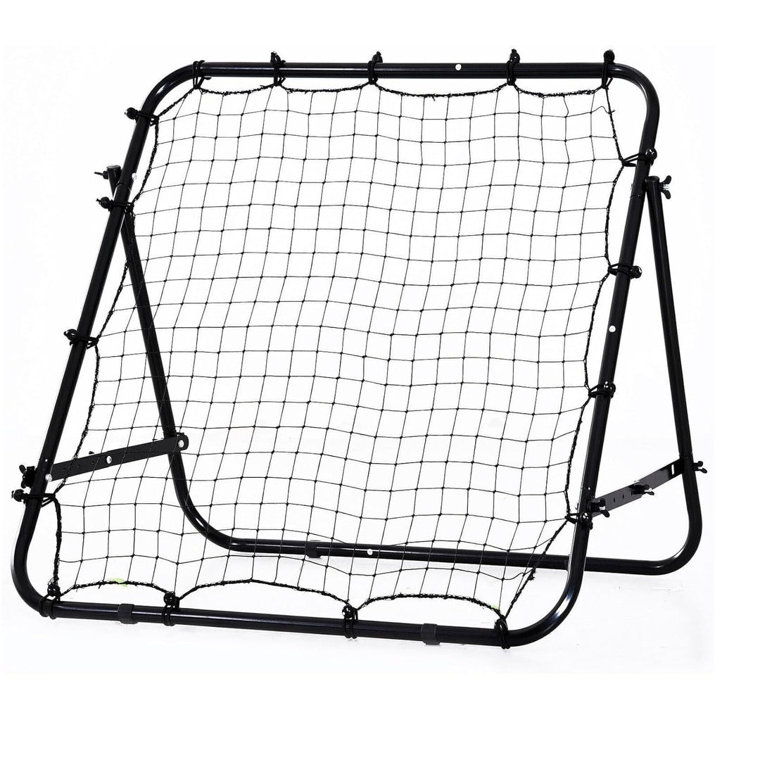 Trintion Fussball Rebound Netz Kinder und Jugendliche Tragbares Prellwand Verstellbar Fussballtor Ki