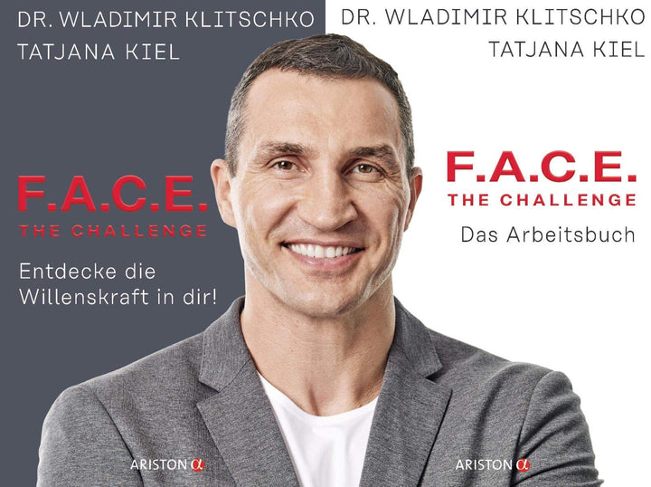 F.A.C.E. the Challenge - 2 Bücher von Dr. Wladimir Klitschko im Set + 1 exklusives Postkartenset, Pa