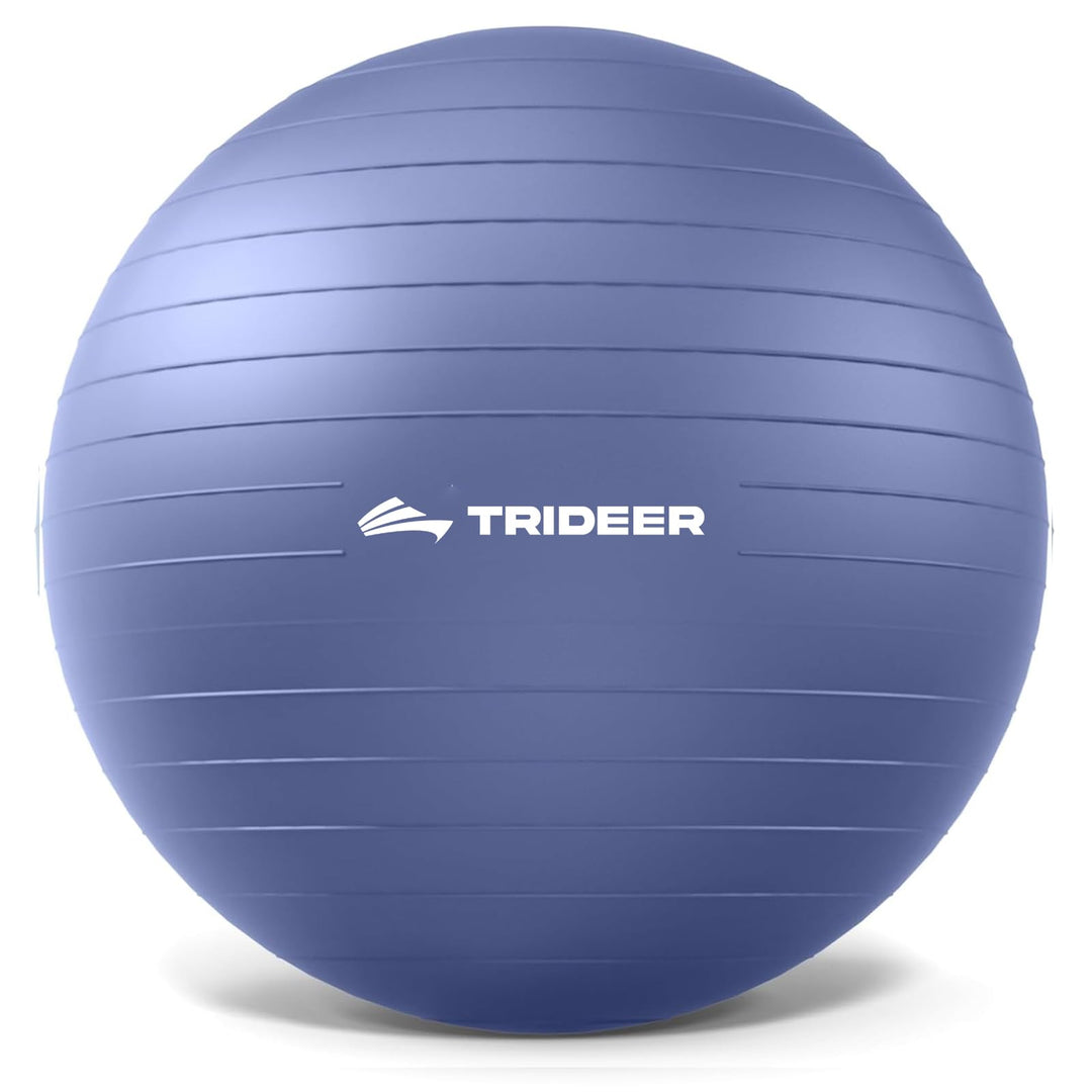 Trideer Gymnastikball – Sitzball, Pezziball &amp; Pilates Ball für Büro &amp; Rückentraining, Balance Ball f