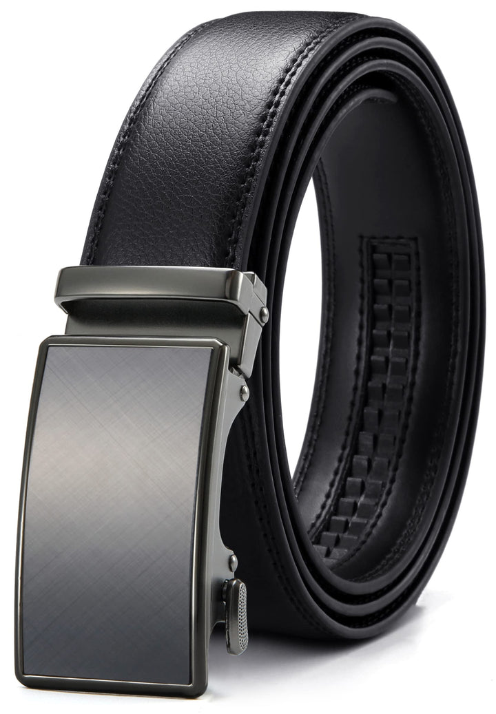 CHAOREN Automatik Gürtel Herren, Ledergürtel Herren, 35 mm Breit, Kürzbar | Präzise Anpassung für pe