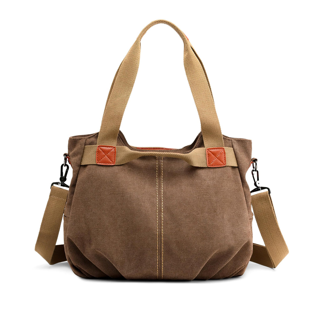 DIRRONA Casual Damen Segeltuch Umhängetasche Gross Kapazität Handtasche Reise Schultertasche Multifu