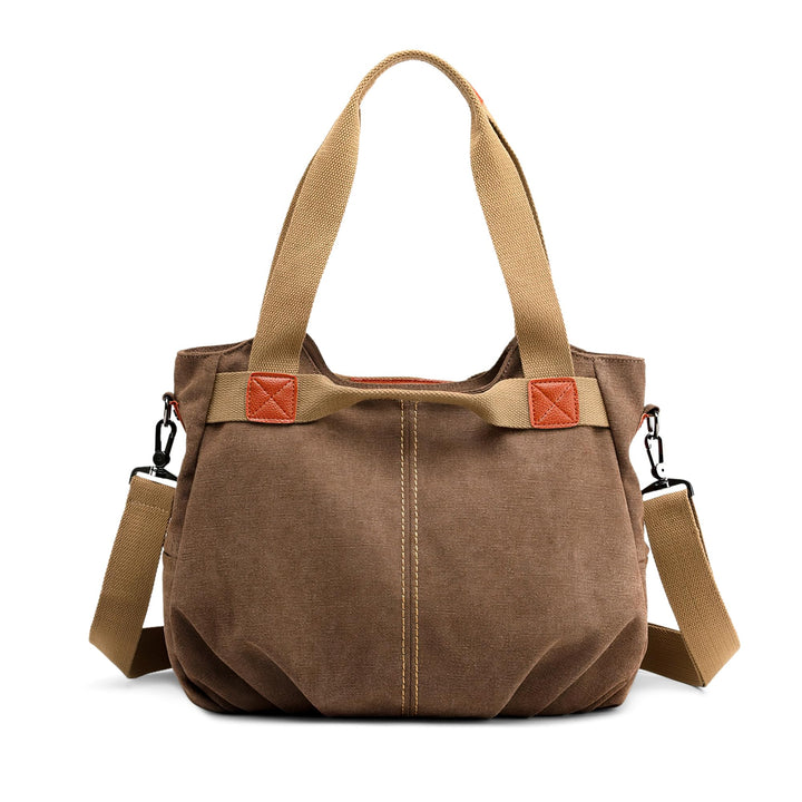 DIRRONA Casual Damen Segeltuch Umhängetasche Gross Kapazität Handtasche Reise Schultertasche Multifu
