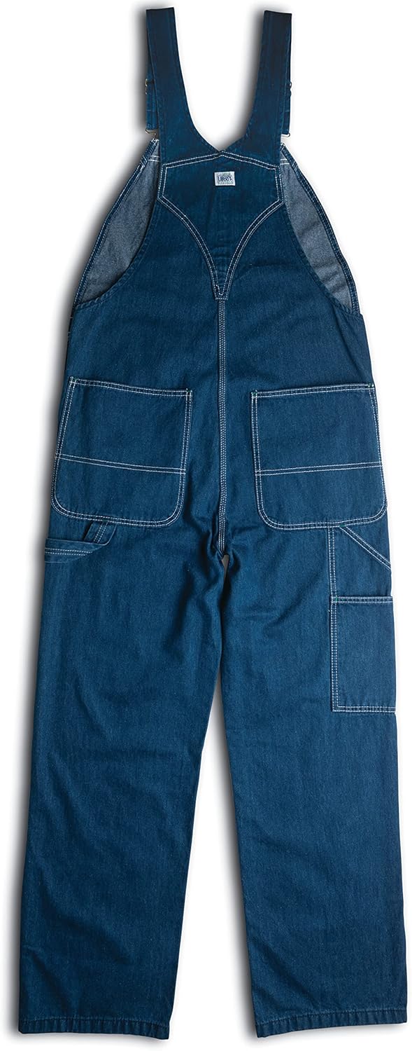Liberty Herren Denim Bib Overall스톤워시 데님 빕 전체水洗牛仔圍嘴סינר ג'ינס עם חרס בסך הכלoverall aus Jeansstoff in