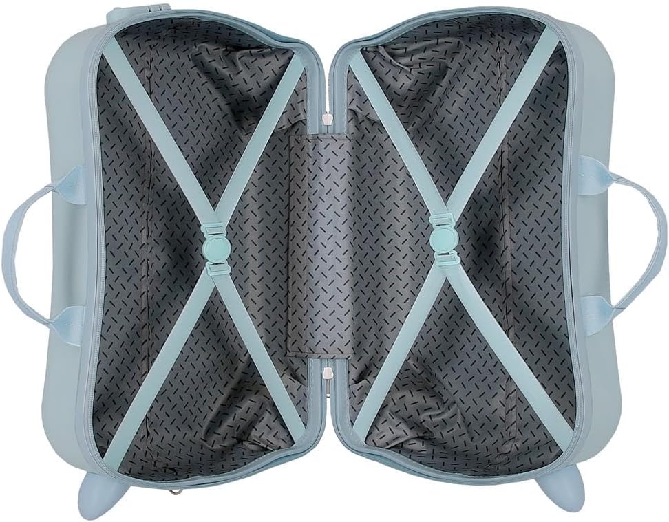 Disney Frozen Die Eiskönigin Nature is magical Kinder-Koffer Blau 50x39x20 cms Hartschalen ABS Kombi