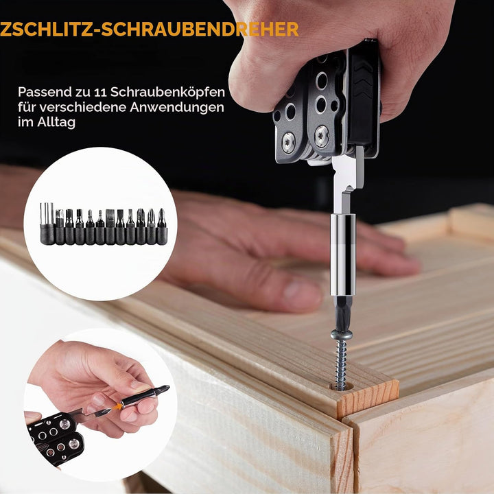 morpilot Geschenke für Männer, 25 in 1 Multitool Werkzeug, Kleine Weihnachtsgeschenke für Männer, Ge
