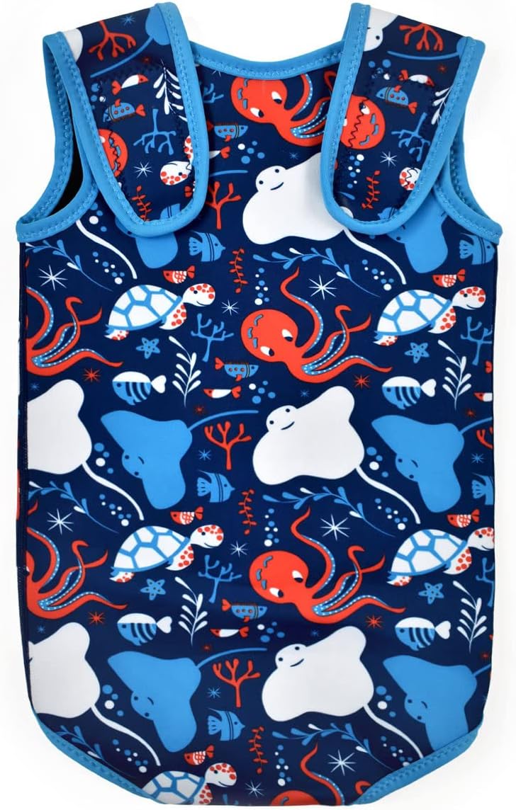 Splash About Baby Wrap Neoprenanzug 6-18 monate Under The Sea, 6-18 monate Under The Sea