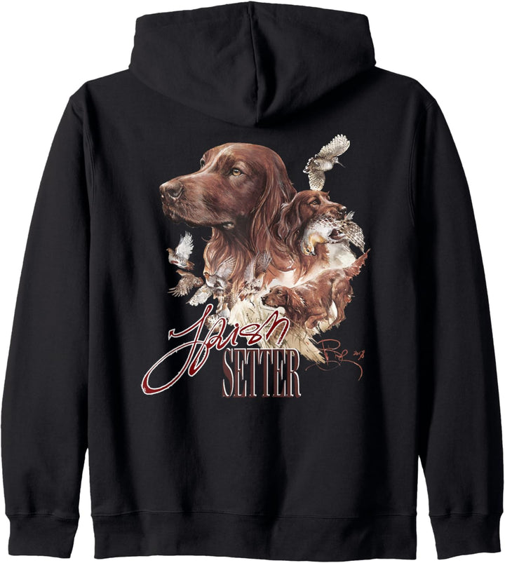 Irish Setter Kapuzenjacke