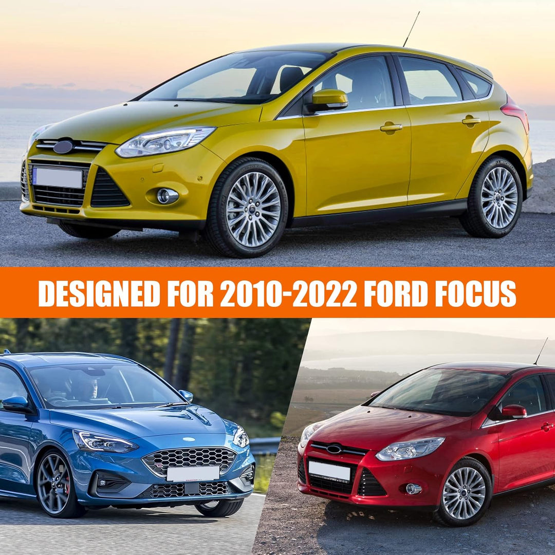 Auto Abdeckung Vollgarage Passend für Ford Focus 2010-2022, Auto Abdeckplane Wasserdicht Atmungsakti