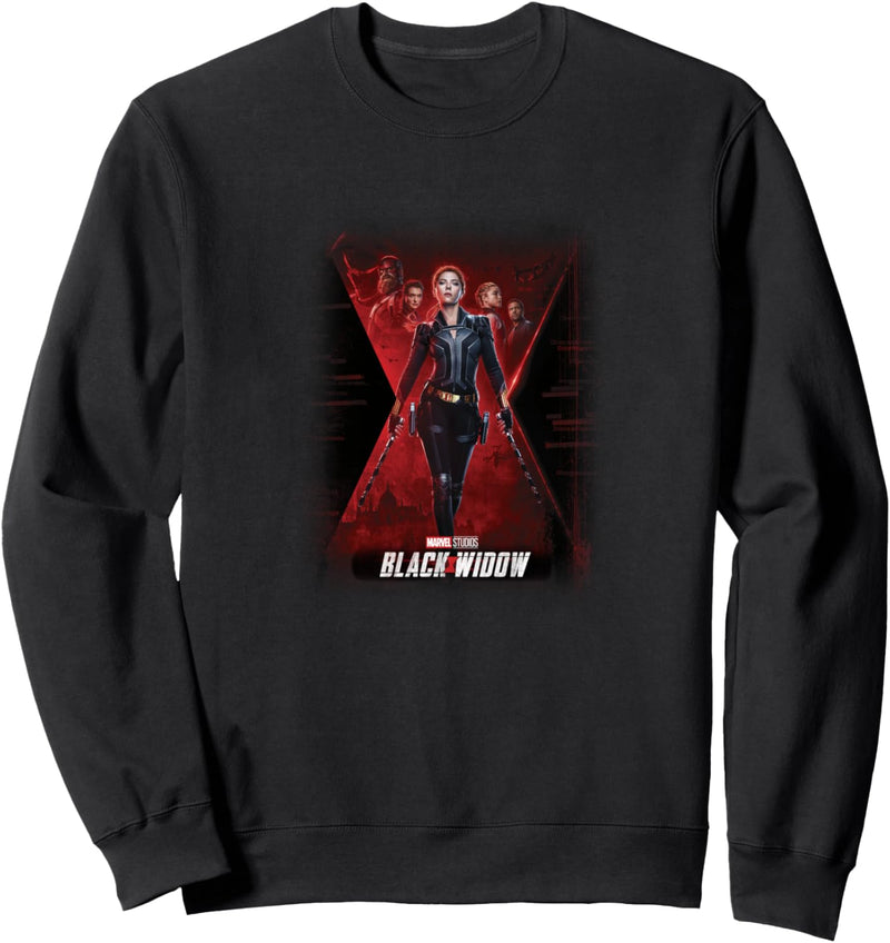 Marvel Black Widow Group Shot Poster Sweatshirt
