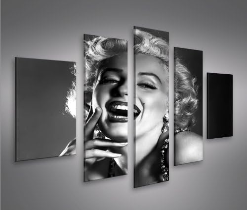 islandburner Bild Bilder auf Leinwand Marilyn Monroe V8 MF XXL Poster Leinwandbild Wandbild Dekoarti