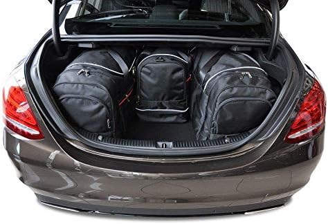 KJUST Reisetaschen 4 stk kompatibel mit MERCEDES-BENZ C LIMOUSINE W205 2013-2021