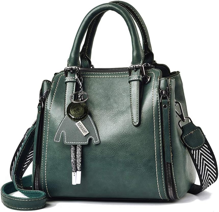BUKESIYI Damen Tasche Umhängetasche Handtasche Frauen Klein Schultertasche Weekender Lack PU Leder C