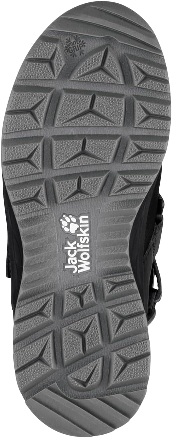 Jack Wolfskin Polar Bear Texapore Mid Vc K Unisex Winterstiefel 33 EU Phantom Burly Yellow Xt, 33 EU