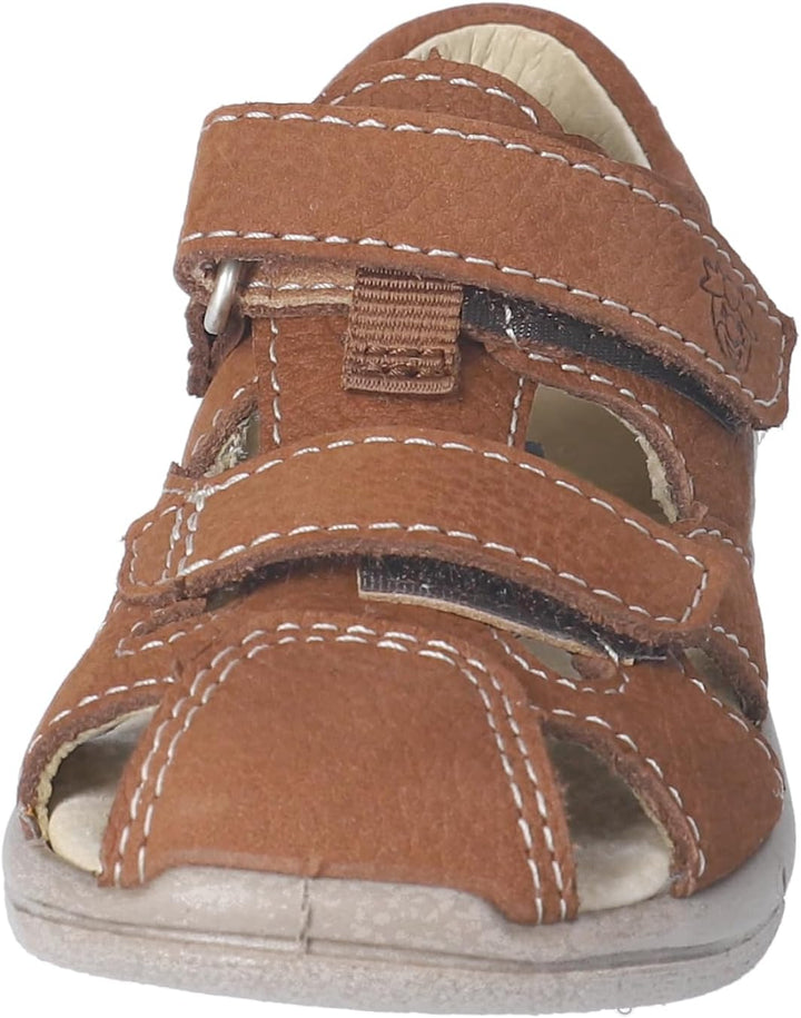 RICOSTA Mädchen und Jungen Kletthalbschuhe KASPI, Kinder Lauflernschuhe, Weite: Mittel, terracare, C