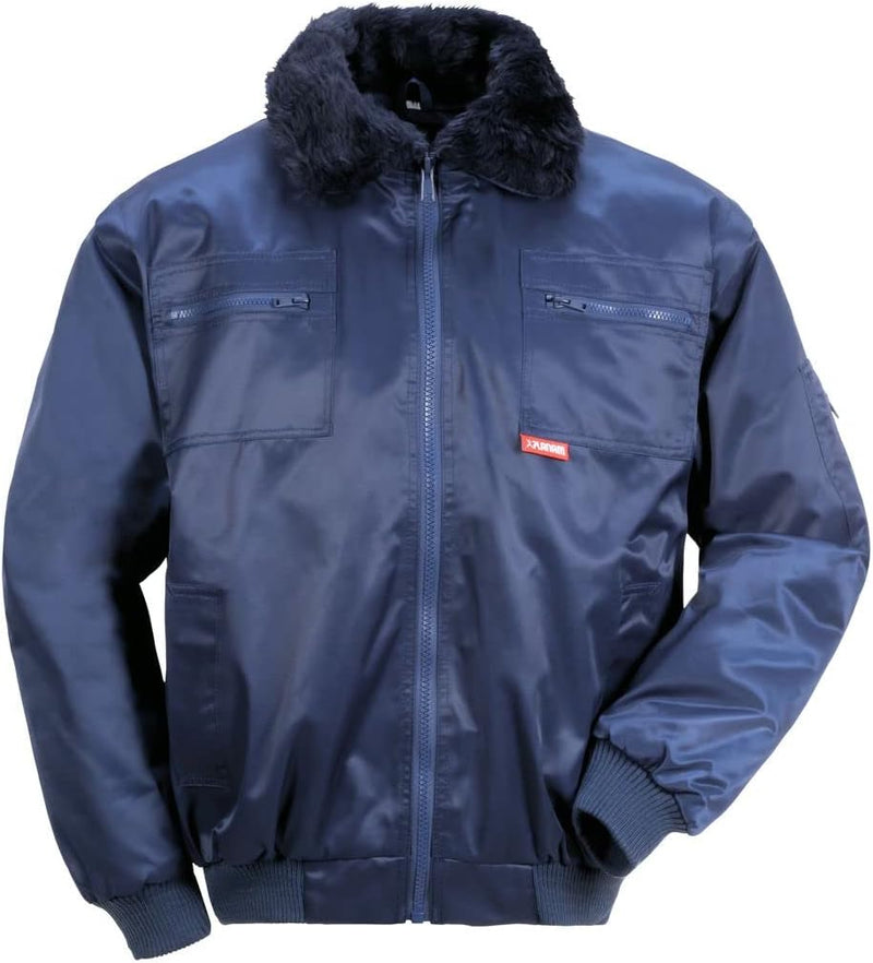 Planam Outdoor Winter Herren Gletscher Comfortjacke marine Modell 0360 Grösse 4XL marine 4XL, marine