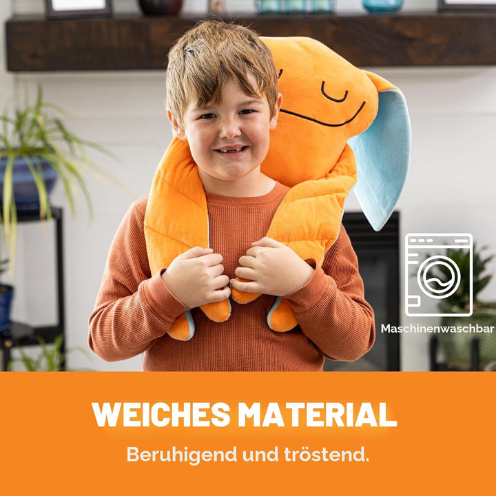Bumpas Gewichtetes Plüschtier - Sensorisches Plüschtier mit gewichteten Armen für realistische Umarm