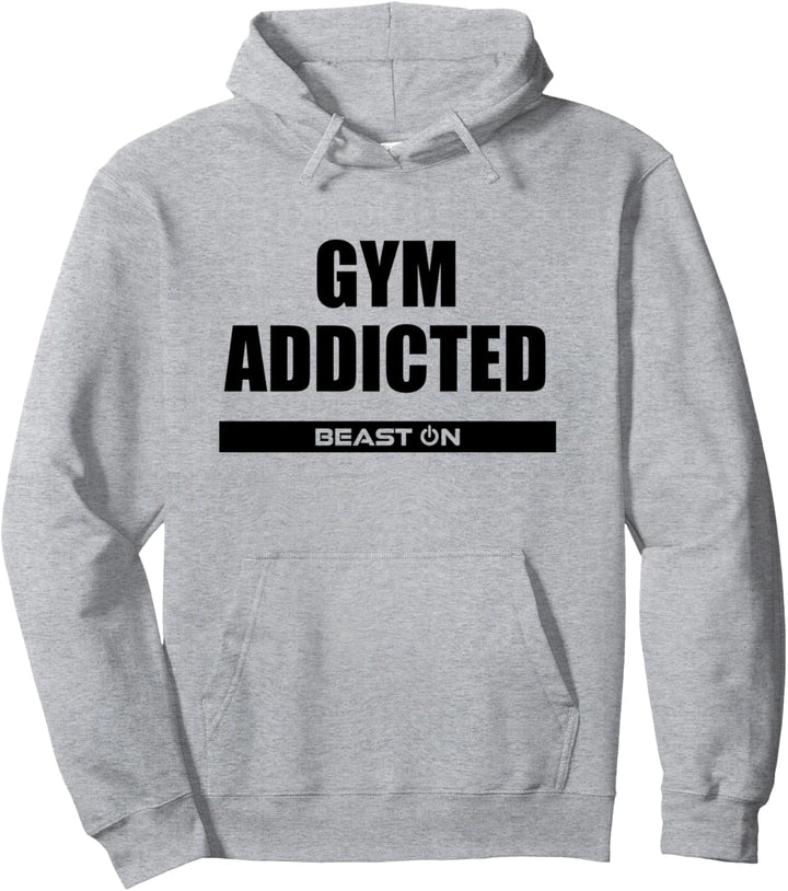 Gym Addicted Fitness Gym Motivation Bodybuilding Spruch Pullover Hoodie