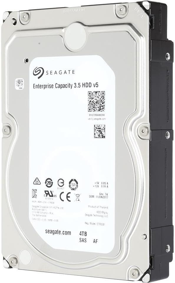 SEAGATE Enterprise Capacity 3.5 4TB HDD 7200rpm SAS 12Gb/s 128MB Cache 8,9cm 3,5Zoll 24x7 512 Emulat