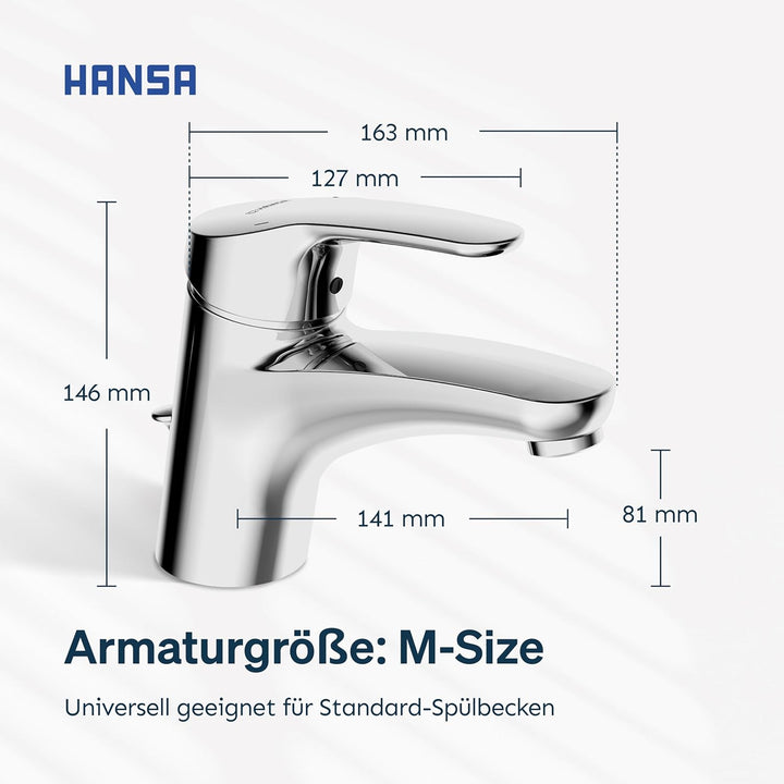 Hansa 1092283 Waschtisch Armatur Hansamix
