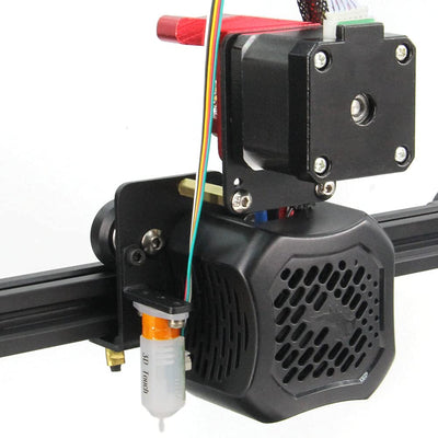 Zeberoxyz Direct Drive Doppelzahnrad-Extruder mit Pulleys Upgrade Direktplatte mit Motor Kit Easy Pr