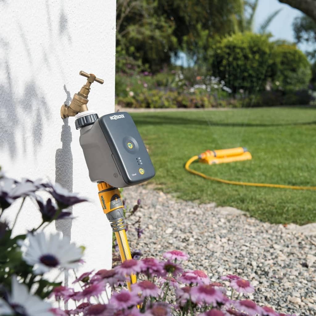 Hozelock 2216 1240 Programmateur d'Arrosage cloud Noir 10 x 18 x 24.5