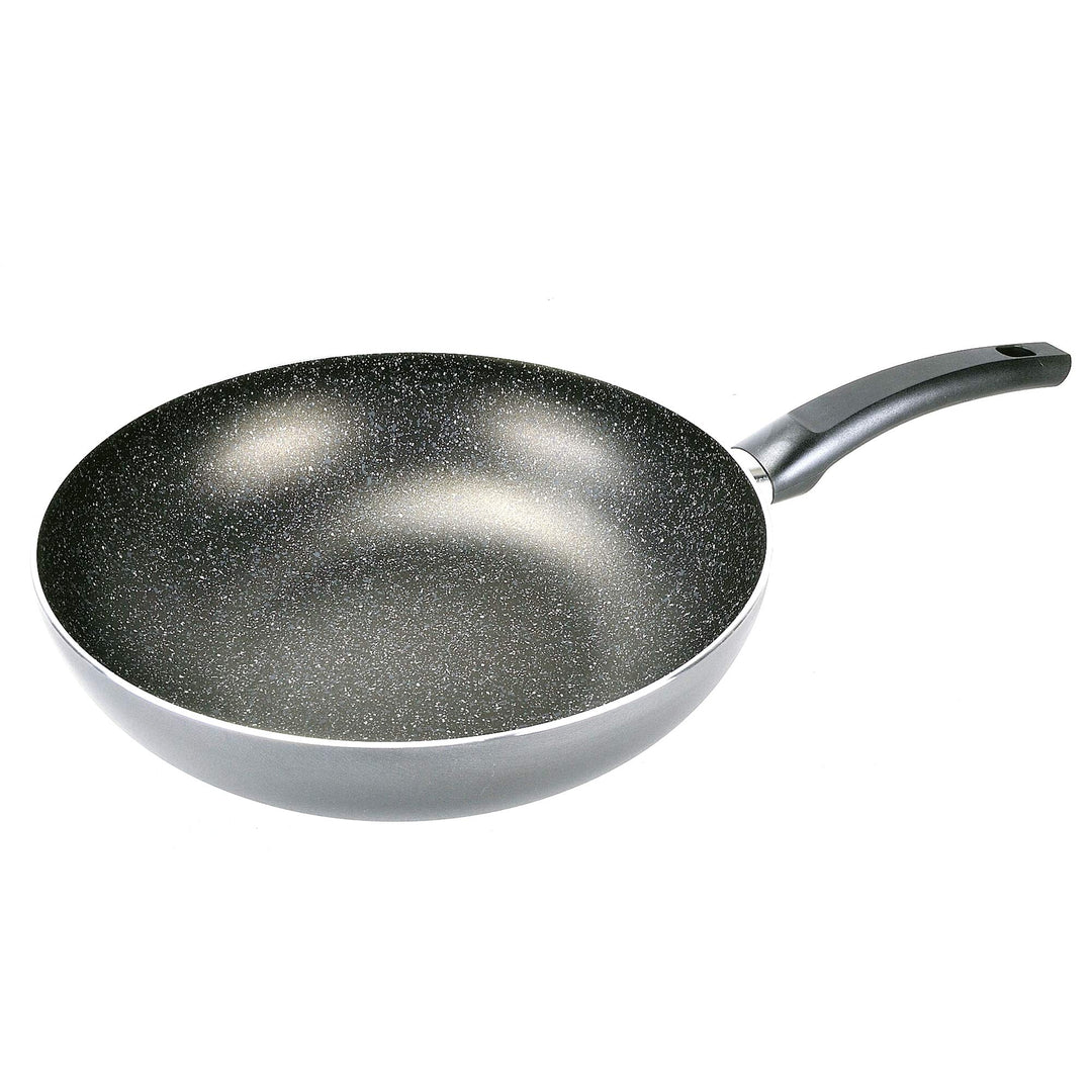 ALLUFLON Tradizione Italia Wokpfanne 28 cm, Aluminium, Schwarz