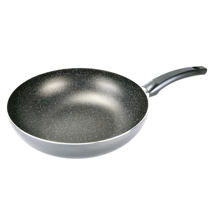 ALLUFLON Tradizione Italia Wokpfanne 28 cm, Aluminium, Schwarz