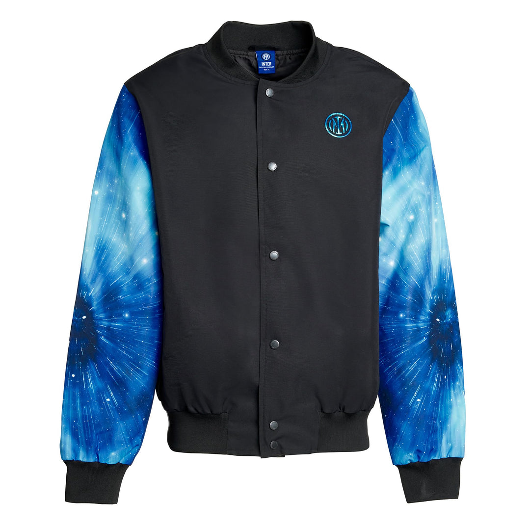 Inter Unisex Giacca Bomberjacke Galaxy L Schwarz, L Schwarz