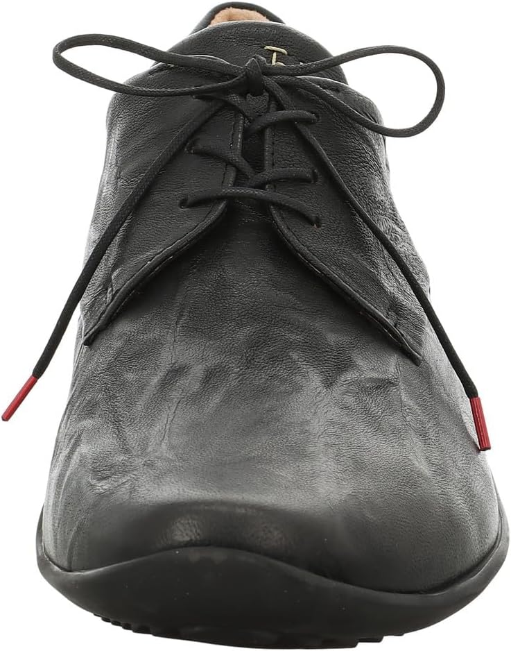 Think! Herren Stone Nachhaltige Wechselfussbett Schnürhalbschuhe 45 EU 0000 Schwarz, 45 EU 0000 Schw