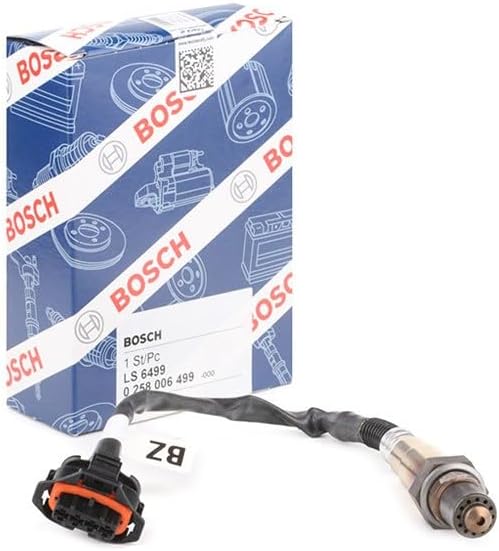 Bosch 0258006499 - Lambdasonde mit fahrzeugspezifischem Stecker