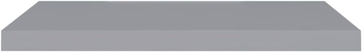 homiuse Schweberegale 4 STK. Grau 80x23,5x3,8 cm MDF Wand KüChenregal Regale FüR WäNde HäNgeregal Wa