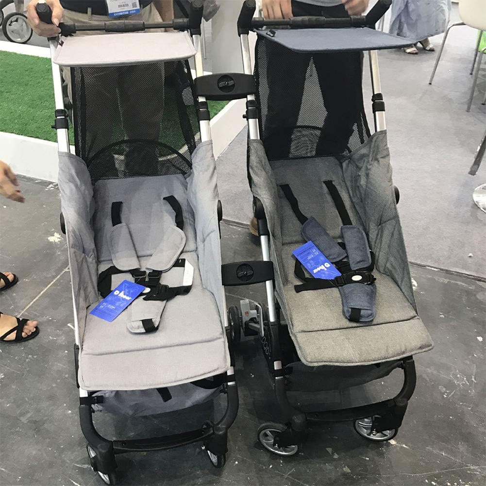 ALEOHALTER Kinderwagen-Verbindungsstücke, 3 Stück, universeller Zwillingskinderwagen-Anschluss für K