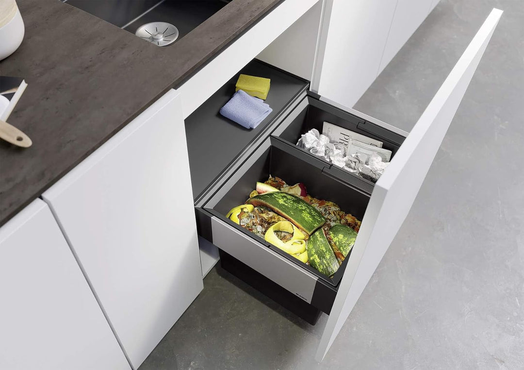 BLANCO SELECT II 60/2 60 cm Unterschrank - Ohne Organisationsschublade 2 Eimer Version