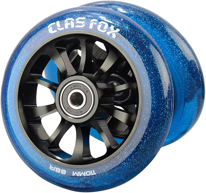CLAS FOX Pro Stunt Scooter Rollen Roller Räder 110mm Ein Paar mit ABEC-9 Kugellager CNC Metallker (2