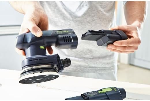 Festool Akku-Exzenterschleifer ETSC 125-Basic – 576370 Mehrfarbig, Mehrfarbig