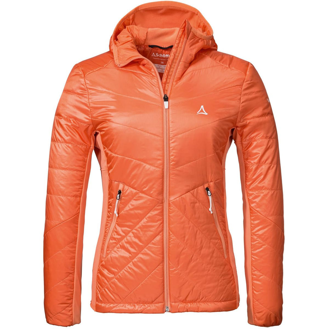 Schöffel Damen Stams Hybrid Jacke Isolationsjacke 38 melon, 38 melon