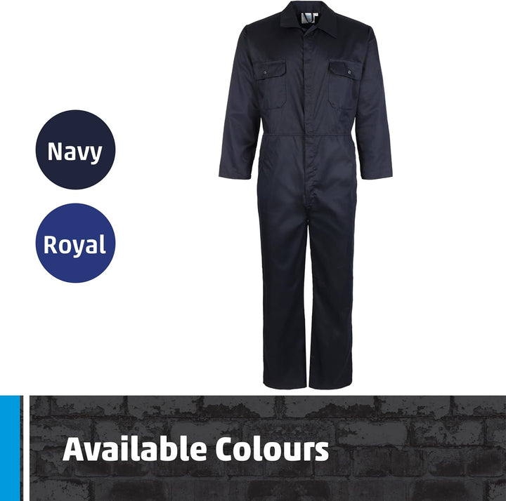 Castle Clothing, Arbeits-Overall, blau, 318 Marineblau M, Marineblau M