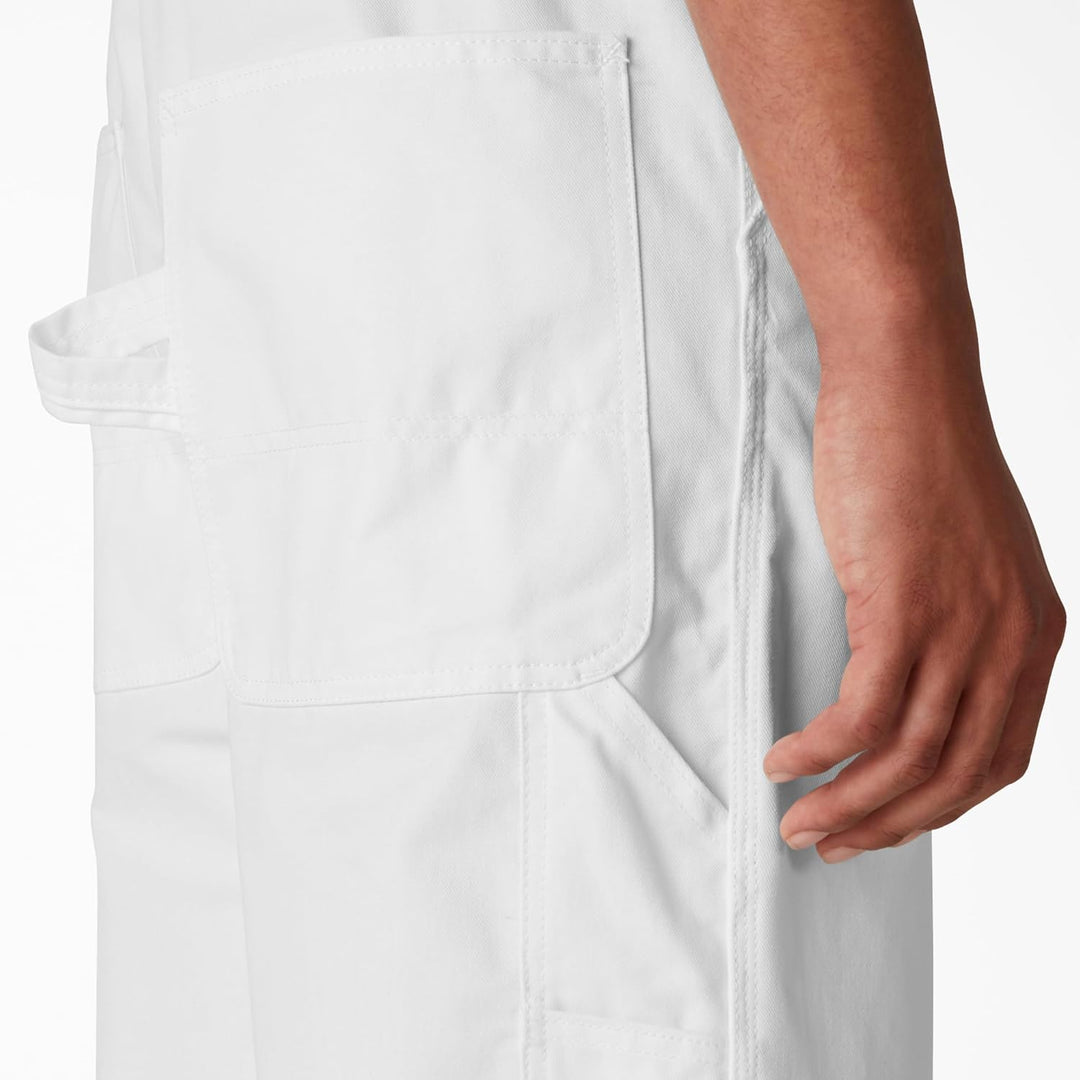 Dickies Maler-Lätzchen für Herren 34W / 30L Weiss, 34W / 30L Weiss