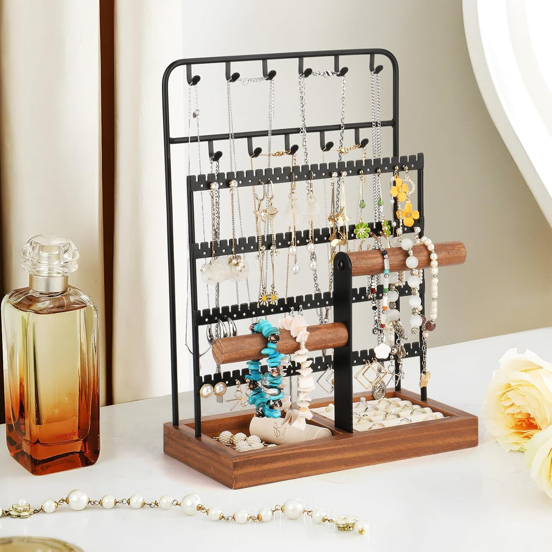 Kingling Schmuckständer Schmuckhalter, Schmuckaufbewahrung Ketten Schmuck Ständer, Schmuck-Organisat