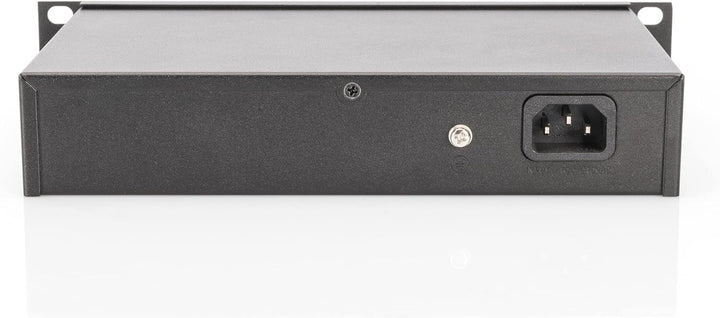 DIGITUS Gigabit Ethernet Netzwerk-Switch - 10 Zoll - 8 Ports - L2+ Managed - VLAN, Link Aggregation