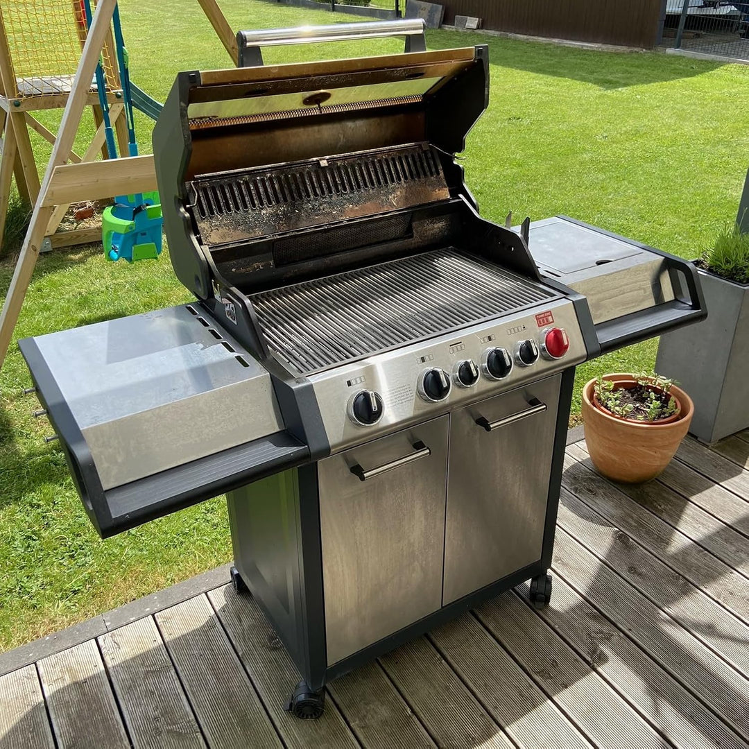 Grillrost.com Das Original Edelstahl Aromaschiene passend für Enders - Brennerabdeckung passend für