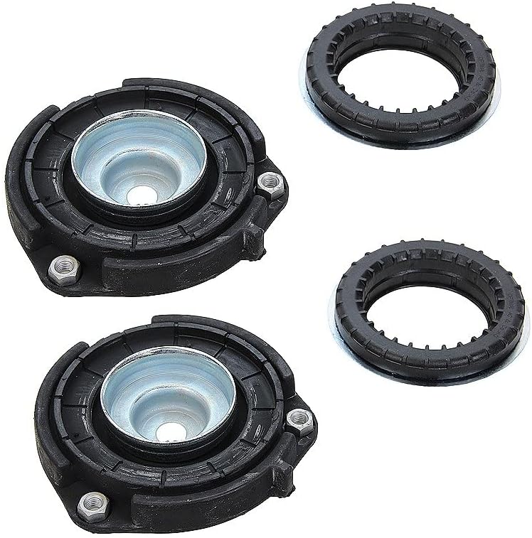 BESTPRICE 2x Domlager vorne links & rechts passend inkl. Wälzlager